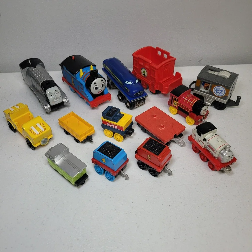 Mixed Lot Thomas Train Toys Spencer Stanley Thomas James Take Along Trackmaster‎